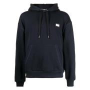 Dolce & Gabbana Blå Hoodie Essential Blue, Herr