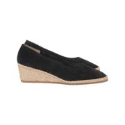 Salvatore Ferragamo Espadrilles Black, Dam