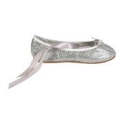 Repetto Silver Platta Skor Elegant Stil Gray, Dam