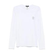 Versace Vit Medusa Crewneck Underkläder Set White, Herr