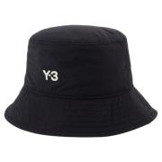 Y-3 Plast hattar-och-kepsar Black, Dam