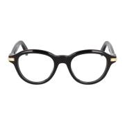 Cartier Stiliga Glasögon Modell 0419O Black, Unisex