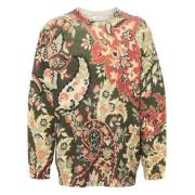 Etro Stilfull Maglia Skjorta Multicolor, Herr