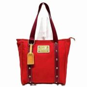 Louis Vuitton Vintage Pre-owned Canvas louis-vuitton-vskor Red, Dam