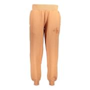 Calvin Klein Sportig Orange Dambyxor med Elastisk Midja Orange, Dam