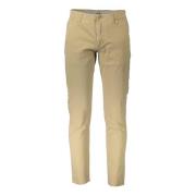 Dockers Beige Slim Byxor 4 Fickor Dragkedja Beige, Herr