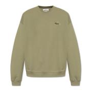 Lacoste Sweatshirt med logotyp Green, Unisex