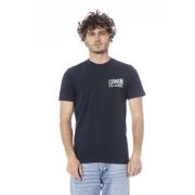 Cavalli Class Logo Print Kortärmad T-shirt Blue, Herr