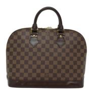 Louis Vuitton Vintage Pre-owned Canvas louis-vuitton-vskor Brown, Dam