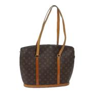 Louis Vuitton Vintage Pre-owned Canvas axelremsvskor Brown, Dam