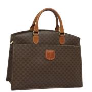 Celine Vintage Pre-owned Laeder handvskor Brown, Dam