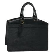 Louis Vuitton Vintage Pre-owned Laeder handvskor Black, Dam