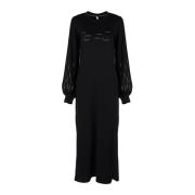 Liu Jo Elegant Maxi Klänning Black, Dam