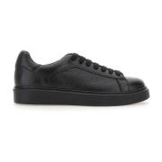 Doucal's Svarta Sneakers Black, Herr