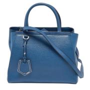 Fendi Vintage Pre-owned Laeder totevskor Blue, Dam