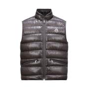 Moncler Gui Vest i Blank Grå Gray, Herr