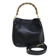 Gucci Vintage Pre-owned Laeder gucci-vskor Black, Dam