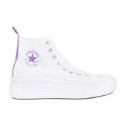 Converse Vita Höga Sneakers i Canvas White, Dam