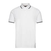 Hugo Boss Bomull Pique Polo Skjorta White, Herr