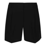 Michael Kors Veckade Shorts Black, Dam