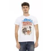 Trussardi Klassisk Rundhals T-shirt White, Herr