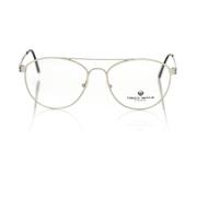 Frankie Morello Aviator Metallram Glasögon Gray, Herr