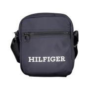 Tommy Hilfiger Cross Body Bags Blue, Herr