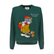 MC2 Saint Barth Tom & Jerry Jacquard Sweater Green, Herr