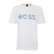 Hugo Boss Herr Ocean T-shirt White, Herr