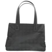 Chanel Vintage Pre-owned Canvas totevskor Black, Dam