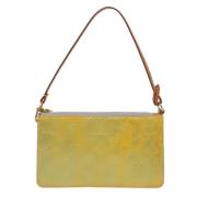 Louis Vuitton Vintage Pre-owned Laeder louis-vuitton-vskor Yellow, Dam