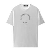 Costume National Herr Regular T-shirt White, Herr