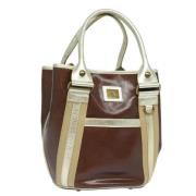 Burberry Vintage Pre-owned Canvas totevskor Brown, Dam