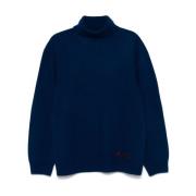 A.p.c. Blå Tröja för Män Blue, Dam