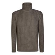 Tagliatore Vanise' Turtleneck Tröja Brown, Herr