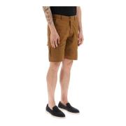 Barbour Ripstop Cargo Shorts Brown, Herr