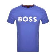 Hugo Boss Mäns Thinking T-shirt Purple, Herr