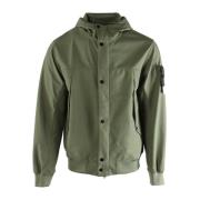 Stone Island Grön Soft Shell Jacka Green, Herr