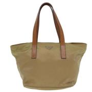 Prada Vintage Pre-owned Tyg prada-vskor Beige, Unisex