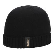 Borsalino Eco Beanie i Svart Black, Unisex