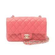 Chanel Vintage Pre-owned Laeder chanel-vskor Pink, Dam