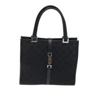 Gucci Vintage Pre-owned Canvas gucci-vskor Black, Dam