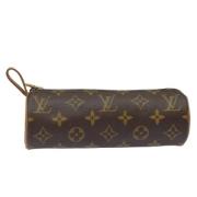 Louis Vuitton Vintage Pre-owned Canvas necessrer Brown, Dam