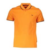 Harmont & Blaine Kortärmad Polo Orange Kontrast Logo Orange, Herr