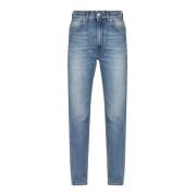 Mauro Grifoni Stiliga Blå Denim Jeans Blue, Dam