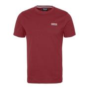 Barbour Röda T-shirts och Polos Red, Herr