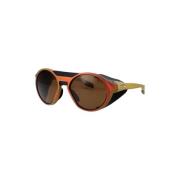 Oakley Runda Solglasögon Metallisk Gradient Bruna Linser Orange, Unise...