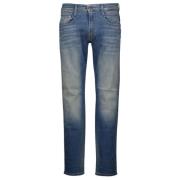 Replay Blå Jeans Stilfull Modell Blue, Herr