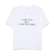 Victoria Beckham Vita T-shirts Polos för kvinnor White, Dam