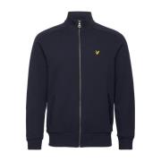 Lyle & Scott Mörkblå Track Top Tröja Blue, Herr